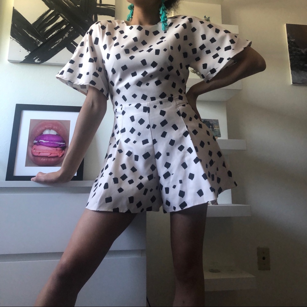 Polka Dot Romper